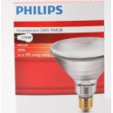 Philips Infrared 175W Clear ES Screw Fit Heat Lamp Bulb - PAR38