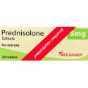 Prednisolone Tablets 5mg 1x28